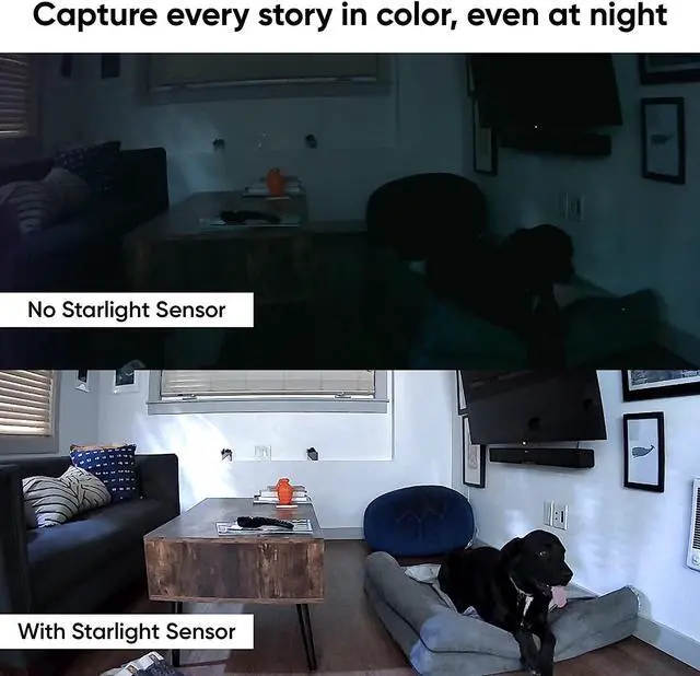 Alt view image 2 of 7 - Wyze Cam Pan v2 360° Pet Camera with Phone App PTZ Indoor Smart Security Camera for Dog Cat Baby Elderly Monitoring, 2-Pack
