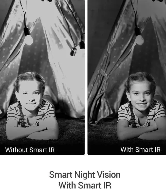 Alt view image 5 of 7 - EZVIZ Security Camera Pan/Tilt 1080P Indoor Dome, Smart IR Night Vision, Motion Detection, Auto Tracking, Baby/Pet Monitor, 2-Way Audio, Works with Alexa and Google(C6N)