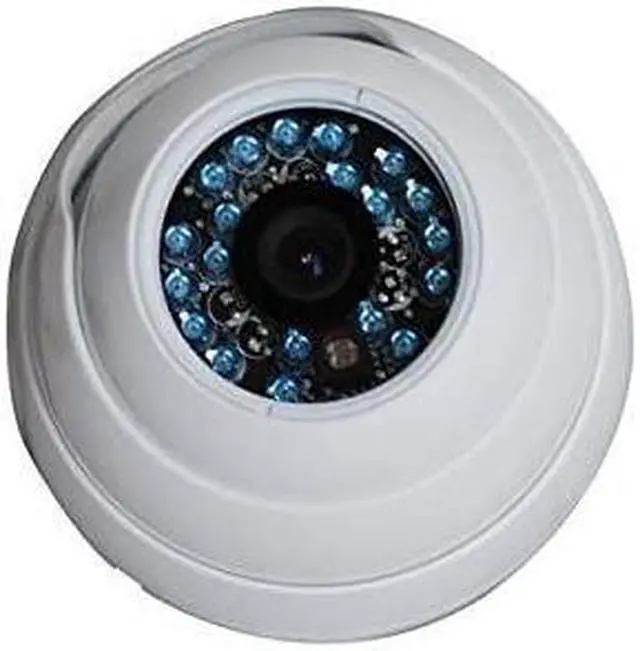 Alt view image 3 of 5 - VideoSecu Dome Security Camera 600TVL Built-in CCD Outdoor Day Night Vision Vandal Proof IR Infrared 3.6mm Wide Angle Lens for Home CCTV DVR Surveillance System with Power Supply 1Z2