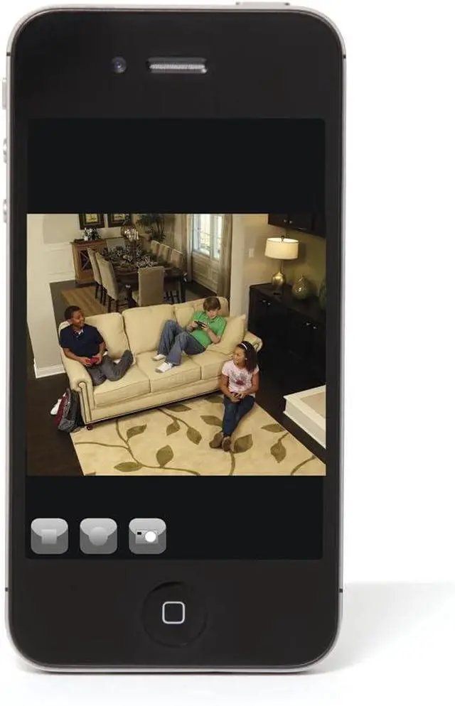 Alt view image 4 of 7 - Schlage WCE100 Home Indoor Camera with Nexia Home Intelligence, White
