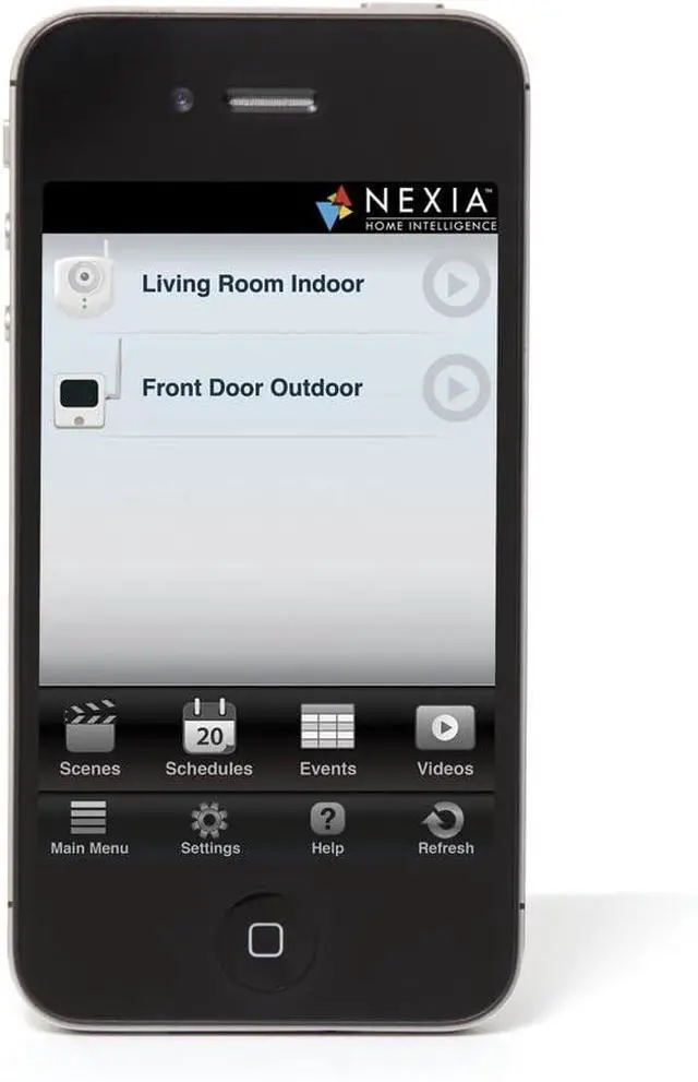 Alt view image 5 of 7 - Schlage WCE100 Home Indoor Camera with Nexia Home Intelligence, White