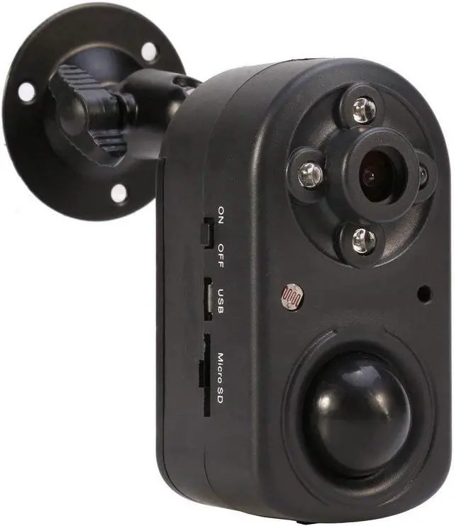 Main image of eoqo Hack-Proof 1080p Battery-Powered Home Office Security Camera | Standalone DVR | Night Vision, PIR Motion Detection, Long Standby | Solar Powered Option, Indoor/Outdoor Video Surveillance