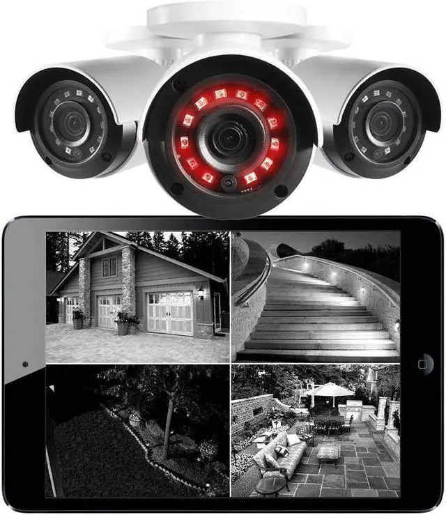 Alt view image 6 of 7 - Lorex 1080p Analog Wired Security Camera  Outdoor & Indoor Add on Camera Wired Surveillance System for Home & Business  Long Range Night Vision, HD Recording