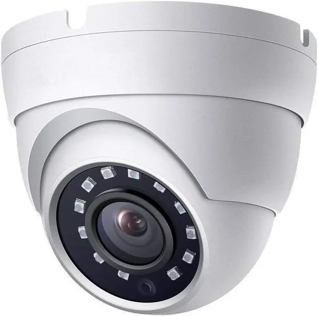Main image of 2MP Dome TVI AHD CCTV Surveillance Security Camera, 2.8mm 100° Wide Viewing Angle, 1080P Dome Camera, 65ft Night Vision, Outdoor, Compatible with Analog TVI AHD CVI DVR, Full Metal Housing
