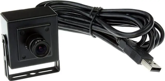 Alt view image 2 of 4 - ELP 2.1mm Wide Angle Low Light USB Camera for Computer Home Industrial Video System 1.3megapixel 960P 0.01lux Mini PC Camera with Metal Case UVC USB2.0 Camera USB,with 3m/9.9ft Cable for Laptop