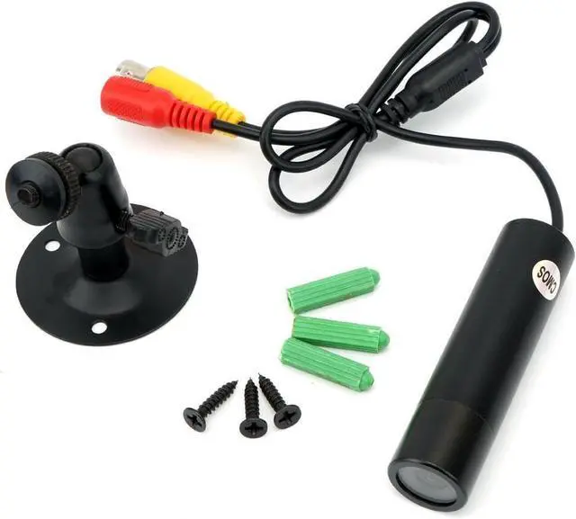 Alt view image 2 of 6 - Vanxse® CCTV 1/3 CCD 1000TVL HD 3.6mm Mini Bullet Security Camera Indoor Surveillance Camera with Bracket