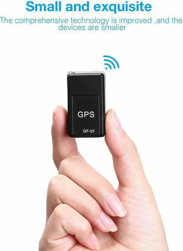 Alt view image 4 of 7 - Wenasi GPS Tracker, Magnetic GF07 Mini GPS Real Time Car Locator Tracker GSM/GPRS Tracking Device Long Standby Real-Time Positioning Device GPS Tracker for Vehicle/Car/Person Kids Elder Pets
