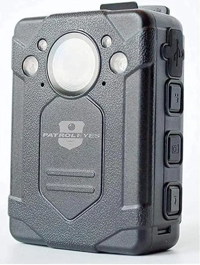 Alt view image 3 of 5 - Patrol Eyes PE-MAX 2K GPS Auto Infrared Long Police Body Camera, 64GB Storage, Waterproof