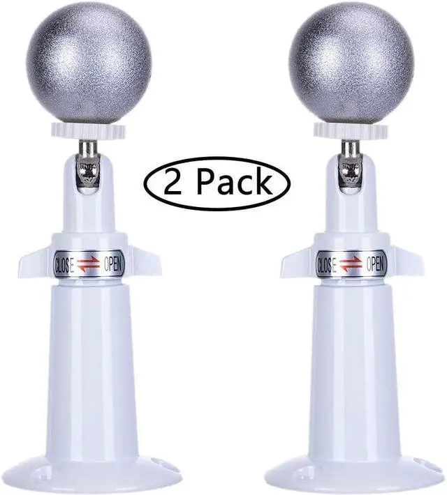 Alt view image 5 of 6 - Haoyou (Metal 2 Pack) 360 Degree Adjustable Security Wall Mount Equipped with Security Rope,Compatible with Magnetic Arlo pro/Arlo pro 2 and SimpliSafe Outdoor Security Camera