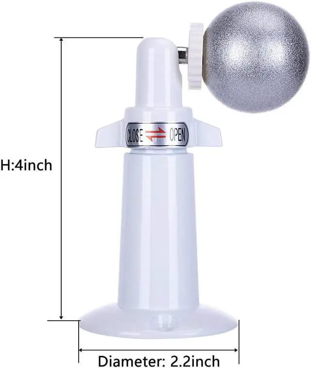 Alt view image 4 of 6 - Haoyou (Metal 2 Pack) 360 Degree Adjustable Security Wall Mount Equipped with Security Rope,Compatible with Magnetic Arlo pro/Arlo pro 2 and SimpliSafe Outdoor Security Camera