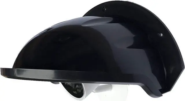 Alt view image 3 of 7 - Universal Sun Rain Shade Camera Cover Shield for Nest/Ring/Arlo/Dome/Bullet Outdoor Camera - BLACK (1)