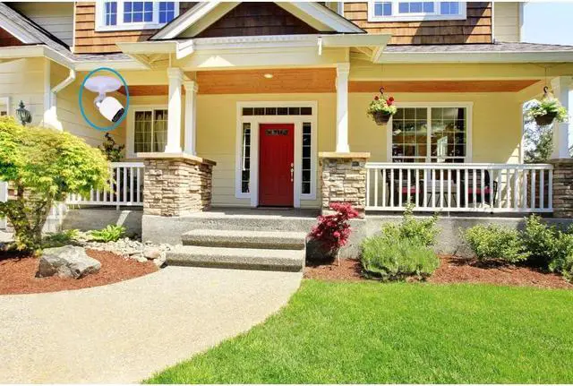 Alt view image 7 of 7 - Haoyou Table Ceiling Mounts Compatible with Magnetic Arlo/Arlo Pro/Arlo Pro 2 Camera and SimpliSafe Outdoor Security Camera (2 Pack White)