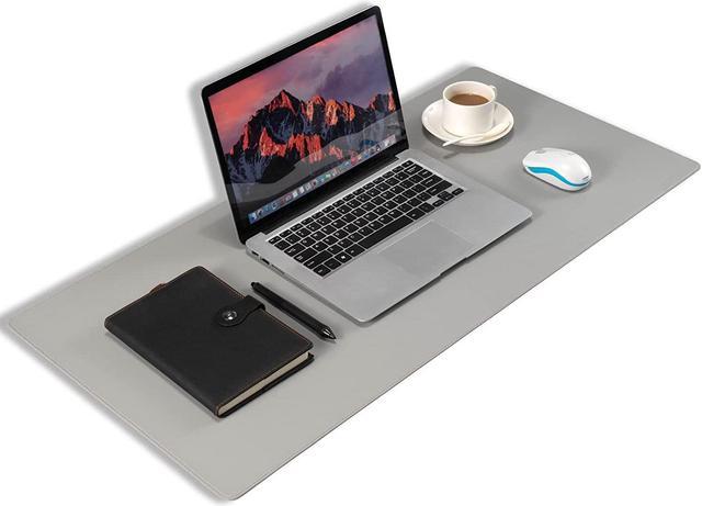  Wolaile PU Leather Desk Pad Blotter,Navy Waterproof