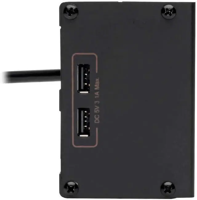 Alt view image 6 of 16 - TRIPP LITE IBAR6ULTRAUSBB 10.0 Feet 6 Outlets 3840 Joules Surge Protector