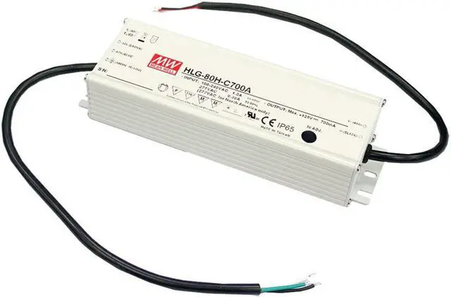 Main image of MW Mean Well HLG-80H-12 12V 5A 60W Single Output LED Switching Power Supply