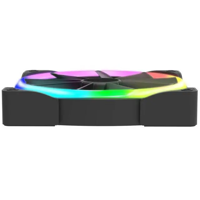 Alt view image 5 of 7 - Nzxt AER RGB 2 - 120mm - Advanced Lighting Customizations - Winglet Tips - Fluid Dynamic Bearing - LED RGB PWM Fan for Hue 2 - Single (Hue2 Lighting Controller not included)