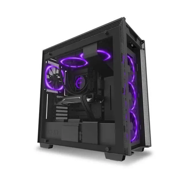 Alt view image 7 of 7 - Nzxt AER RGB 2 - 120mm - Advanced Lighting Customizations - Winglet Tips - Fluid Dynamic Bearing - LED RGB PWM Fan for Hue 2 - Single (Hue2 Lighting Controller not included)