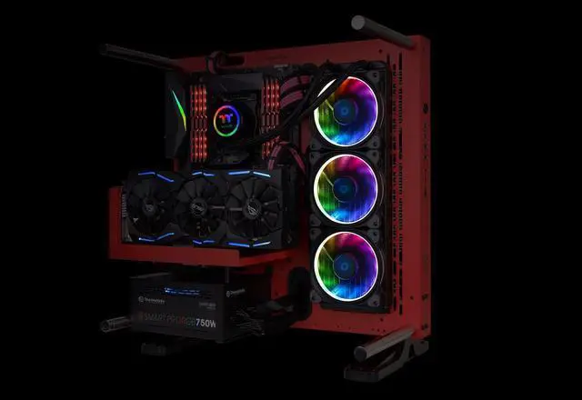 Alt view image 5 of 5 - Thermaltake TT Sync SATA Powered 9 Port Addressable LED Controller TT Premium Edition (Compatible with ASUS Aura Sync, GIGABYTE RGB Fusion and MSI Mystic Light Sync) CL-O015-PL00BL-A,1 Pack