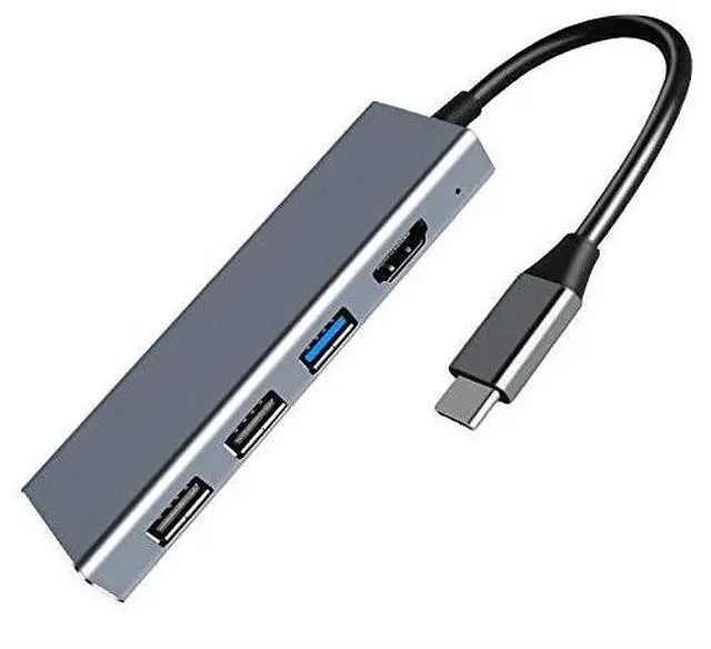 Alt view image 5 of 5 - 7 in 1 Aluminum Alloy Portable Switch Dock HDMI USB 3.1 Type C Hub TV Docking Station for Nintendo Switch Samsung S8 / S9 / S10+(Plus) Dex Station, 2019/2018/2017 MacBook Pro