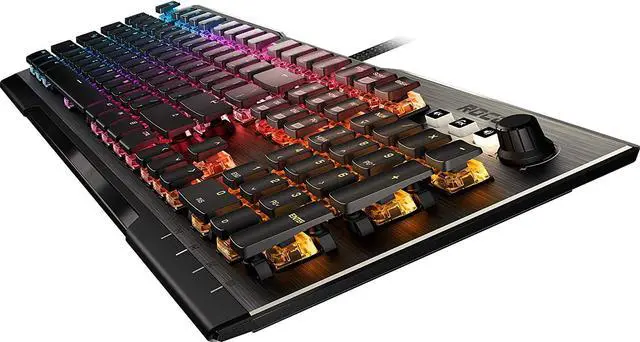 Alt view image 3 of 7 - Vulcan 100 Aimo RGB Mechanical Gaming Keyboard - Brown Switches