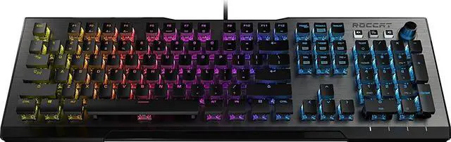 Alt view image 2 of 7 - Vulcan 100 Aimo RGB Mechanical Gaming Keyboard - Brown Switches