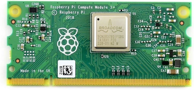 Main image of Waveshare Compute Module 3+/8GB Raspberry Pi 3 Model B+ BCM2837 Processor and 1GB RAM in a Flexible Form Factor with 8GB eMMC Flash CM3+/8GB