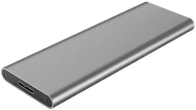 Main image of Semoic M.2 Sata Ssd to USB 3.0 External Ssd Reader Converter Adapter Enclosure with Uasp, Support Ngff M.2 2280 2260 2242 2230 Ssd with Key B/Key B+M(M.2 Ngff to Usb3.0(Grey)