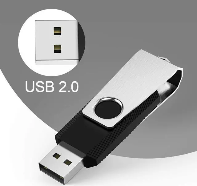 Alt view image 5 of 7 - 128GB Flash Drive 5 Pack USB 2.0 Thumb Drive USB Drive Memory Stick, Black