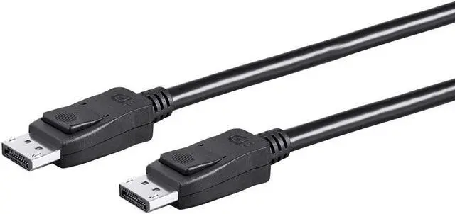 Alt view image 5 of 16 - Monoprice DisplayPort 1.4 Cable - 6 Feet For Computer, Desktop, Laptop, PC, Monitor, Projector, Dell, ASUS, and More - Select Series