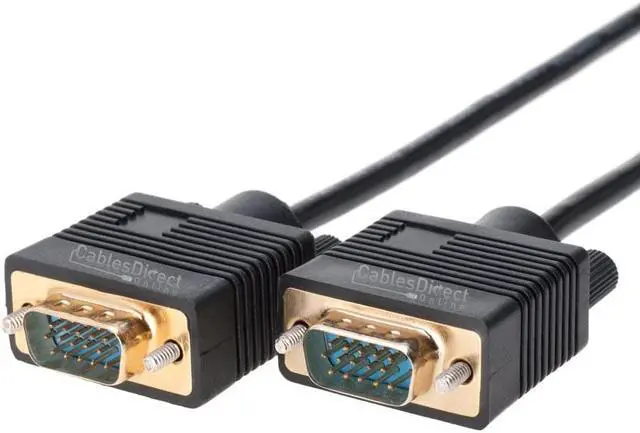 Alt view image 2 of 6 - Cables Direct Online 100FT SVGA Monitor Cable Male to Male 1080P Super VGA Display Cord for PC Projector Laptop TV