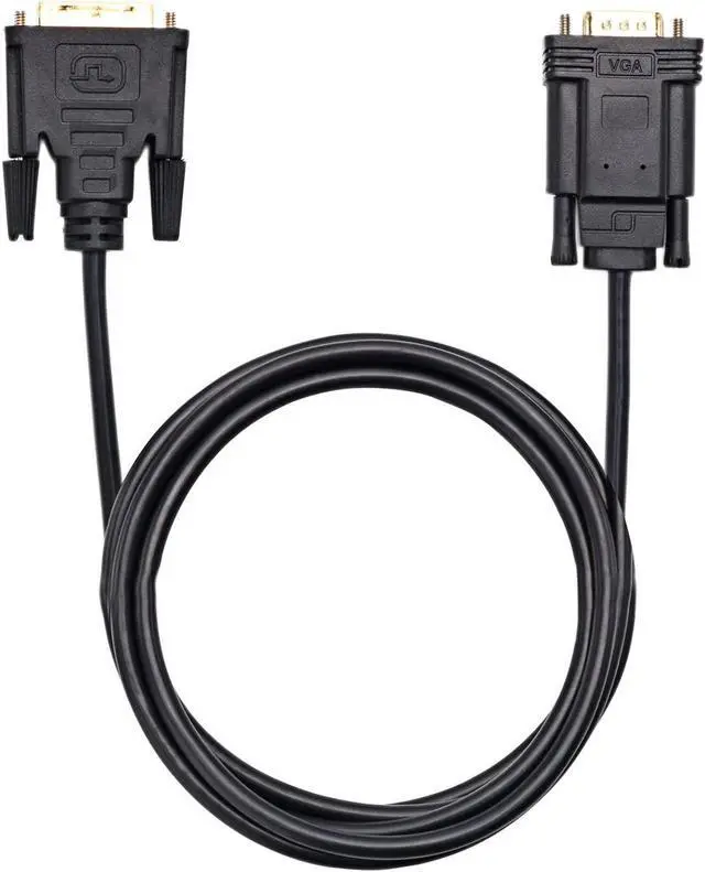 Alt view image 6 of 7 - CableDeconn Active DVI to VGA, 6FT DVI 24+1 DVI-D M to VGA Male with Chip Active Adapter Converter Cable for PC DVD Monitor HDTV