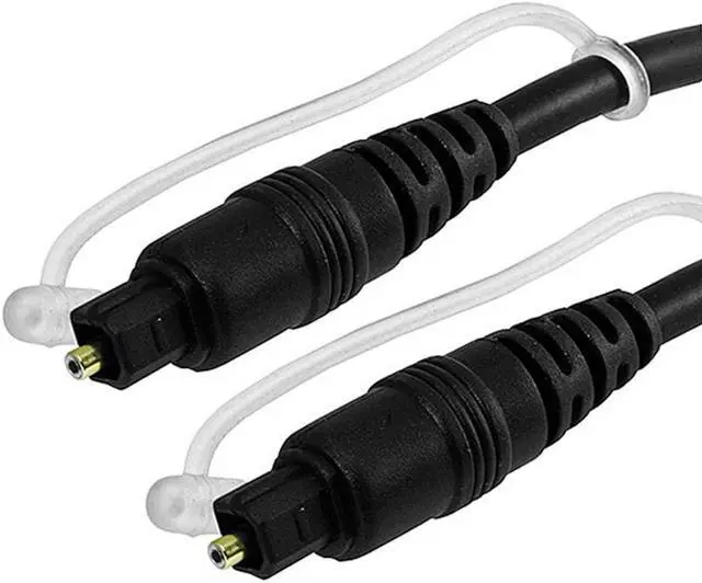 Alt view image 7 of 13 - Monoprice Digital Optical Audio Cable - 35 Feet - S/PDIF (Toslink) | Gold Plated Ferrule,Molded Strain Relief