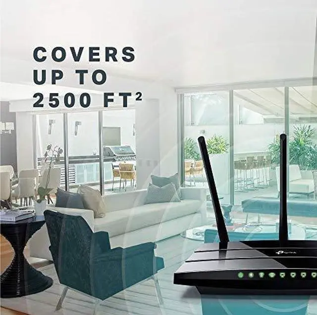 Alt view image 4 of 5 - TP-LINK Archer C7 AC1750 Dual Band Wireless AC Gigabit Router