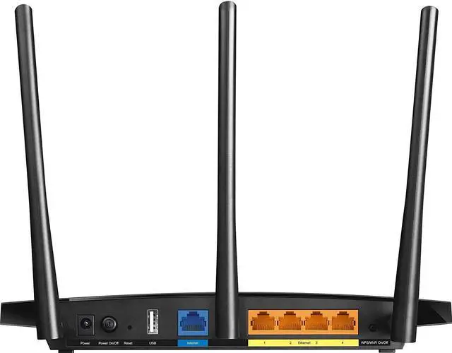 Alt view image 3 of 5 - TP-LINK Archer C7 AC1750 Dual Band Wireless AC Gigabit Router