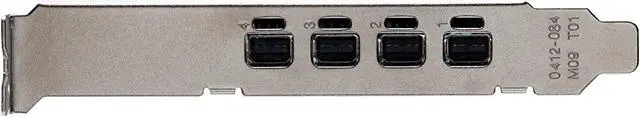 Alt view image 2 of 3 - PNY NVIDIA NVS 510 2GB GDDR3 4-Mini DisplayPort Low Profile PCI-Express Video Card VCNVS510DP-PB