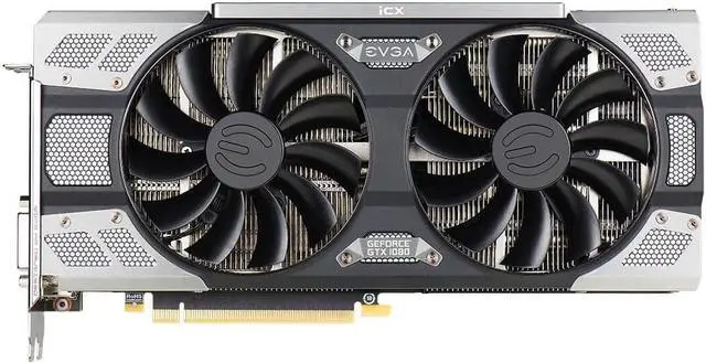 Alt view image 3 of 7 - EVGA GeForce GTX 1080 FTW2 DT Gaming 8GB GDDR5X iCX - 9 Thermal Sensors & RGB G/P/M Graphic Cards (08G-P4-6684-KR)
