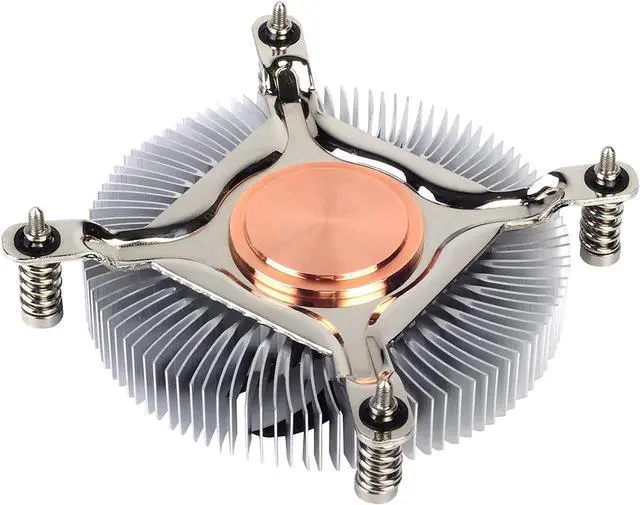 Alt view image 3 of 7 - SST-NT07-115X-USA LGA1150/1151/1155/1156/1200 CPU Cooler Low Profile 23mm Tall for 65W TDP Support with 80mm PWM Fan SST-NT07-115X