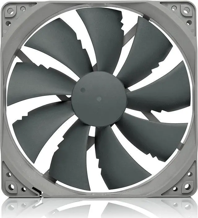 Alt view image 2 of 7 - Noctua NF-P14s redux-900, Ultra Quiet Silent Fan, 3-Pin, 900 RPM (140mm, Grey)