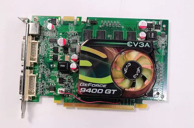 Alt view image 2 of 5 - evga 01G-P3-N945 A1 GeForce 9400 GT 1GB DDR2 PCI-E 2.0 Graphics Card (EVGA 01G-P3-N945-LR)