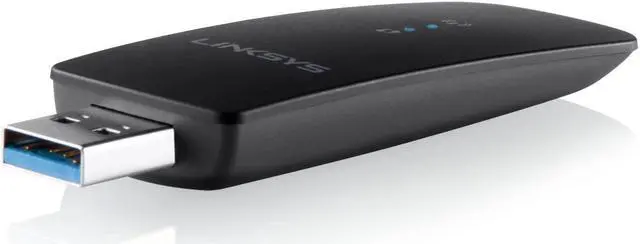 Alt view image 2 of 3 - Linksys AC1200 Dual-Band Wireless USB 3.0 Adapter