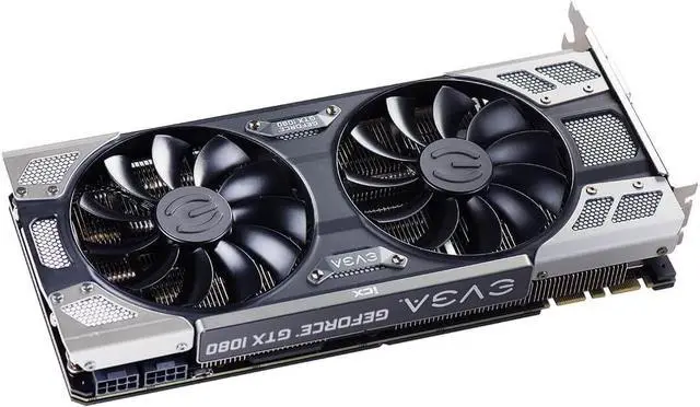 Alt view image 6 of 7 - EVGA GeForce GTX 1080 FTW2 DT Gaming 8GB GDDR5X iCX - 9 Thermal Sensors & RGB G/P/M Graphic Cards (08G-P4-6684-KR)