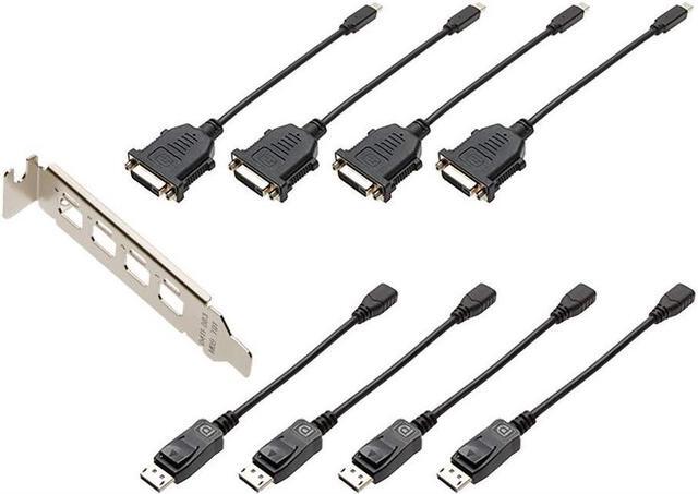Alt view image 5 of 5 - PNY NVIDIA Quadro NVS 510 2GB GDDR3 4-Mini DisplayPort Low Profile PCI-Express Video Card VCNVS510DVI-PB