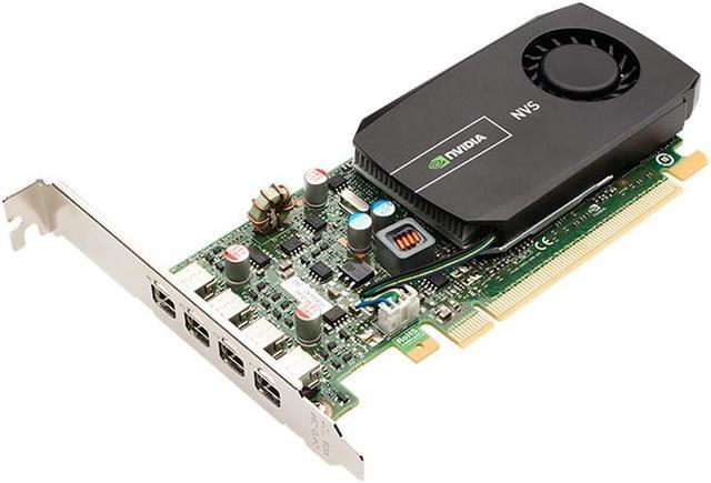 Main image of PNY NVIDIA Quadro NVS 510 2GB GDDR3 4-Mini DisplayPort Low Profile PCI-Express Video Card VCNVS510DVI-PB