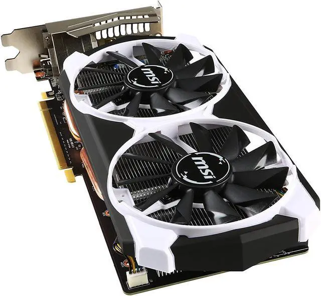 Alt view image 5 of 6 - MSI Armor 2X GTX 960 4GB OC Dual Fan HDCP Ready SLI Support (GTX 960 4GD5T OC)