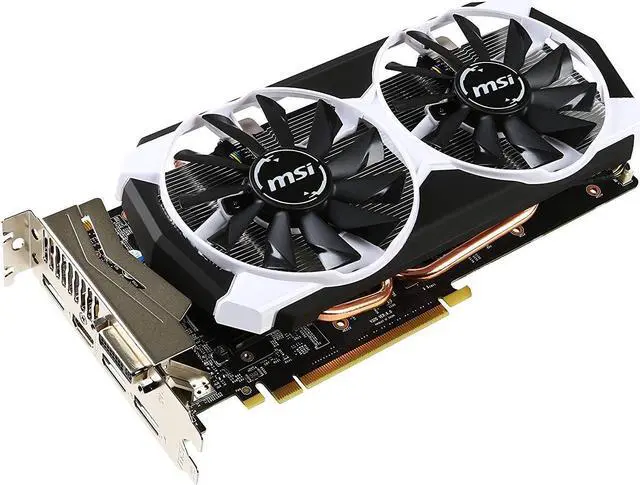 Alt view image 3 of 6 - MSI Armor 2X GTX 960 4GB OC Dual Fan HDCP Ready SLI Support (GTX 960 4GD5T OC)