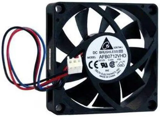 Main image of Delta 12v DC 040a 70x20mm 3-Wire Fan AFB0712VHD-F00