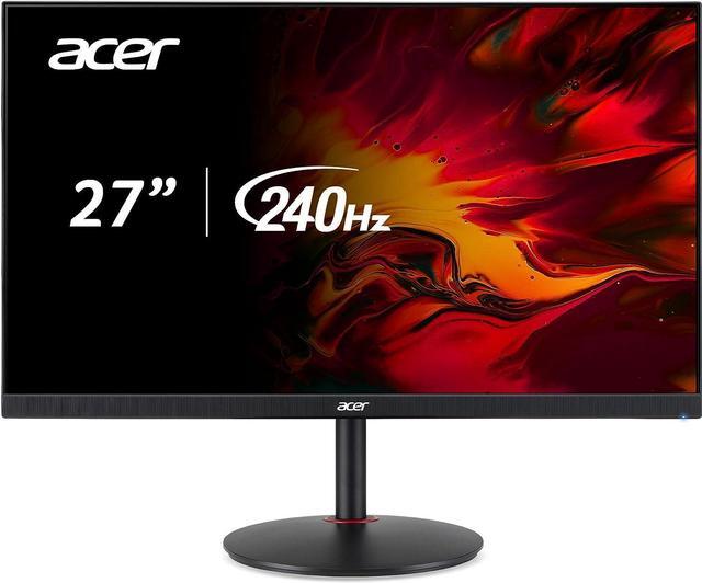 Alt view image 5 of 20 - Acer Nitro 27" WQHD 2560 x 1440 PC Gaming IPS Monitor | AMD FreeSync Premium | Up to 240Hz Refresh | Up to 0.5ms | DisplayHDR 400 | sRGB 99% | 1 x Display Port 1.4 & 2 x HDMI 2.0 | XV272U W2bmiiprx