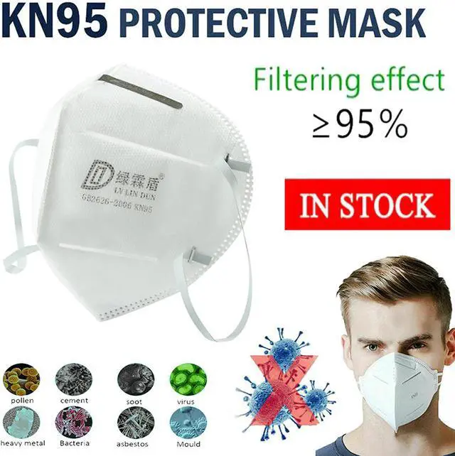 Main image of 10pcs Pm2.5 Dust Mask Fine Air Filter Odor Smog Cotton Dust Mouth Face Mask