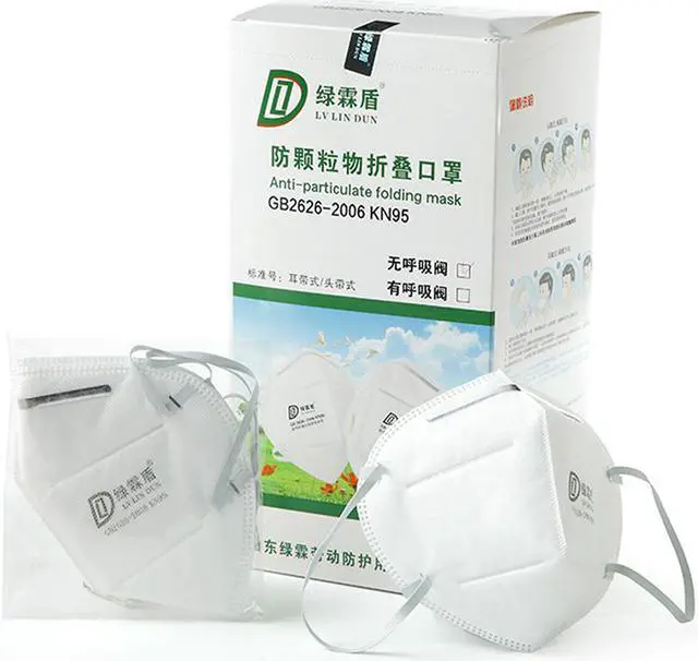 Alt view image 2 of 5 - 10pcs Pm2.5 Dust Mask Fine Air Filter Odor Smog Cotton Dust Mouth Face Mask