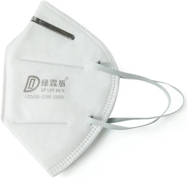 Alt view image 4 of 5 - 10pcs Pm2.5 Dust Mask Fine Air Filter Odor Smog Cotton Dust Mouth Face Mask